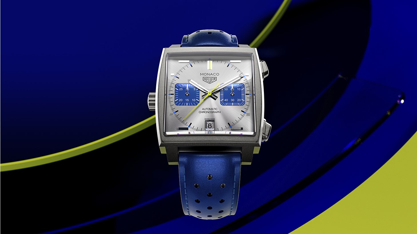 Создан для гонок:  The Tag Heuer Monaco Chronograph Racing Blue