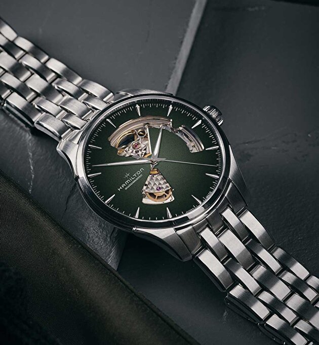 Наручные часы Hamilton Jazzmaster Open Heart Auto