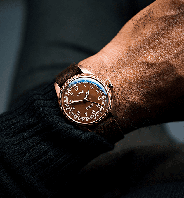 Наручные часы Big Crown Bronze Pointer Date