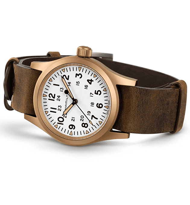 Наручные часы Hamilton Khaki Field Mechanical Bronze