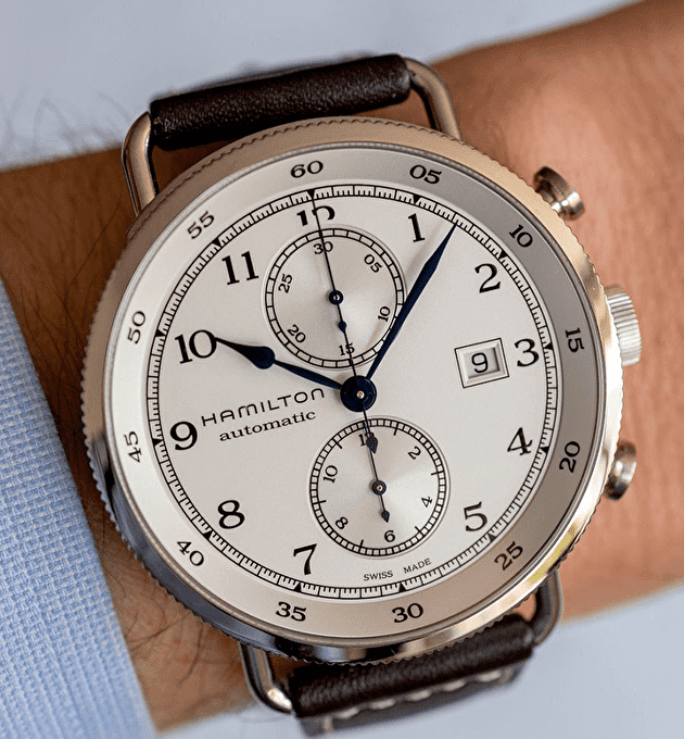 Наручные часы Hamilton Khaki Navy Pioneer Auto Chrono