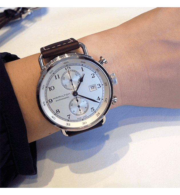 Наручные часы Hamilton Khaki Navy Pioneer Auto Chrono