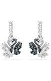 Серьги Swan