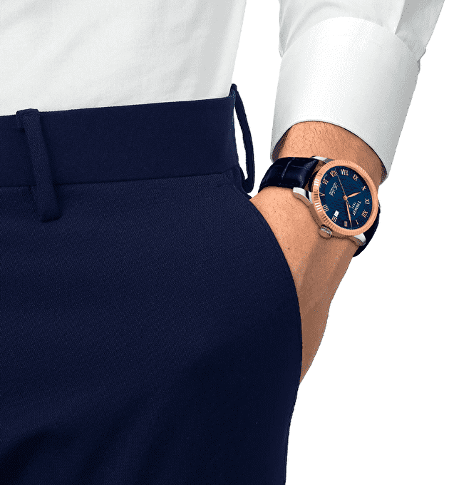 Наручные часы Tissot Le Locle COSC Gold 39mm