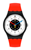 SWATCH ROUGE & NOIR