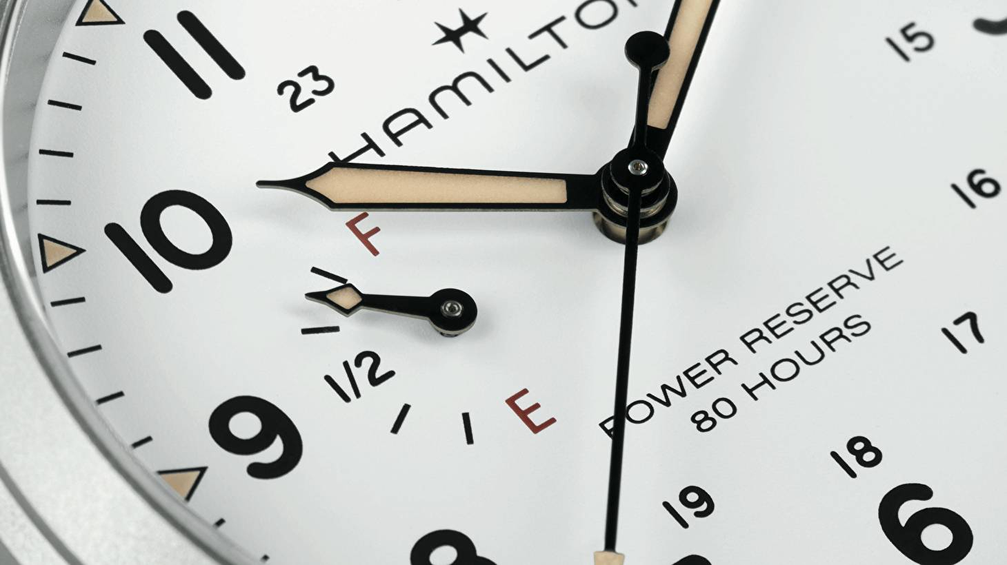 КHAKI FIELD MECHANICAL POWER RESERVE: инновационная новинка от Hamilton