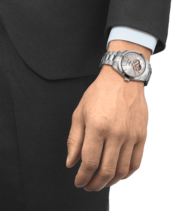 Наручные часы Tissot Gentleman Powermatic 80 Open Heart