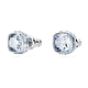 Серьги-гвоздики Birthstone