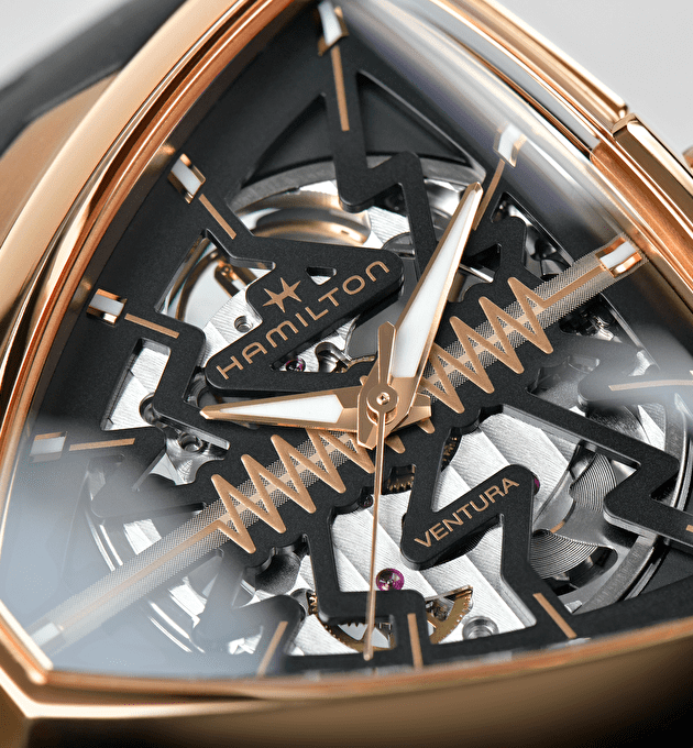 Наручные часы Hamilton Ventura ELVIS80 Skeleton Auto