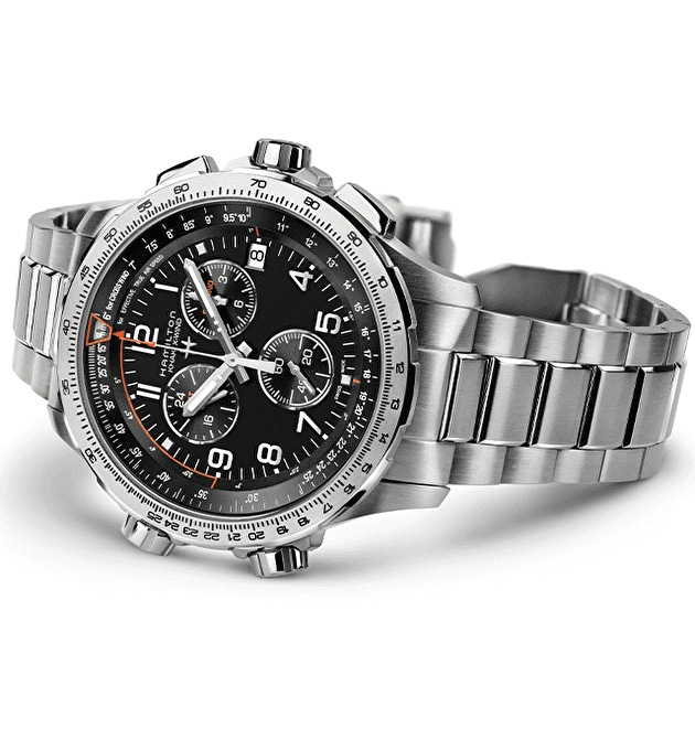 Наручные часы Hamilton Khaki Aviation X-Wind GMT Chrono Quartz
