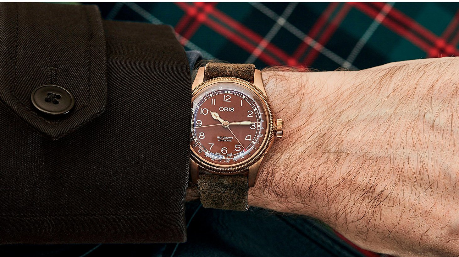 ORIS BIG CROWN BRONZE POINTER DATE