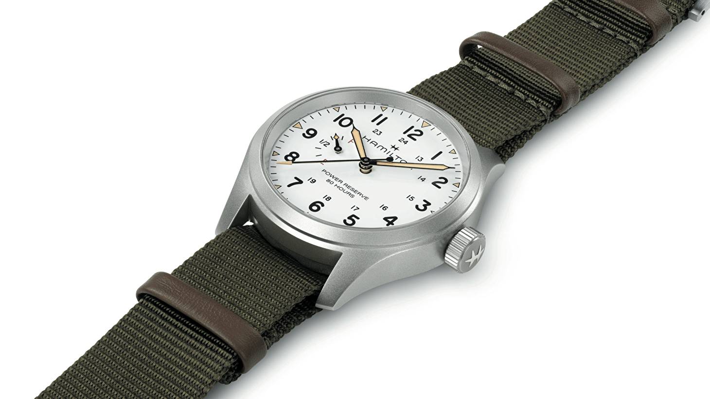 КHAKI FIELD MECHANICAL POWER RESERVE: инновационная новинка от Hamilton