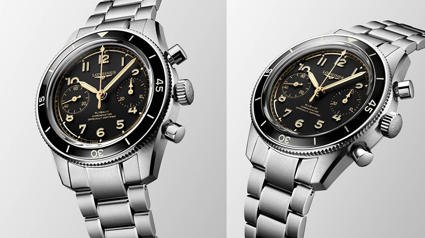 LONGINES SPIRIT PILOT и SPIRIT PILOT FLYBACK