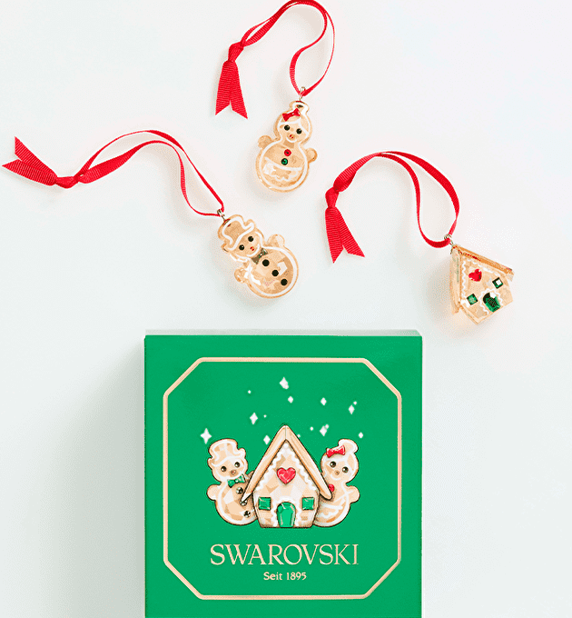 Елочное украшение Holiday Cheers Gingerbread Ornament Set