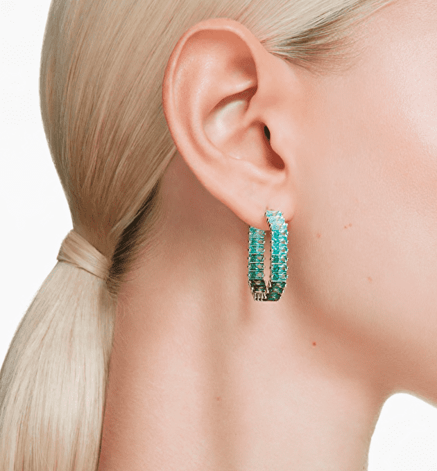 Серьги-кольца Matrix