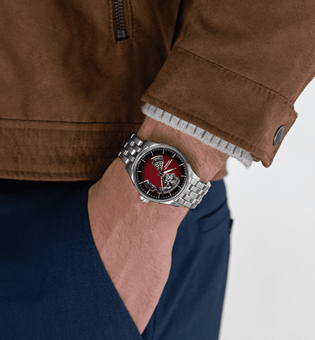 Наручные часы Hamilton Jazzmaster Open Heart Auto