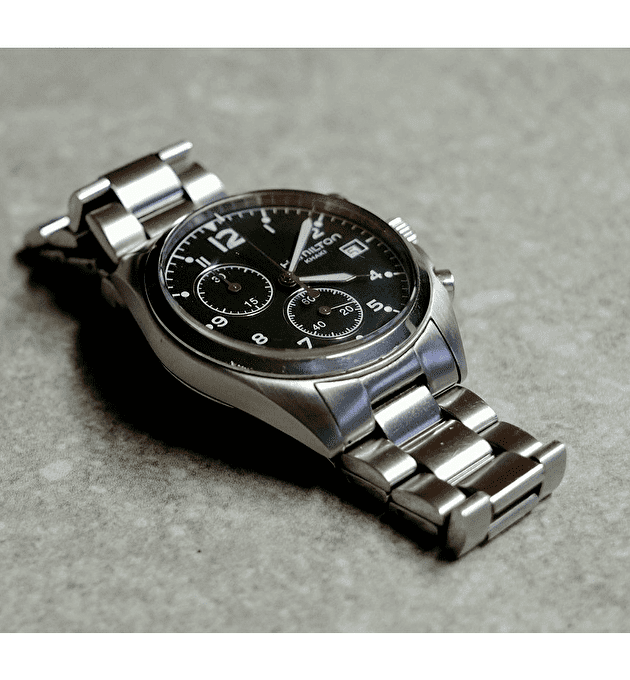 Наручные часы Hamilton Khaki Aviation Pilot Pioneer Chrono Quartz