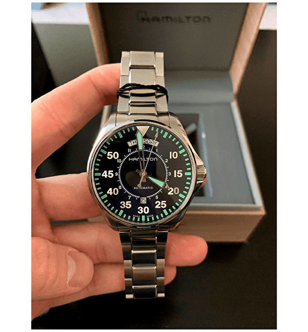 Наручные часы Hamilton Khaki Aviation Pilot Day Date Auto