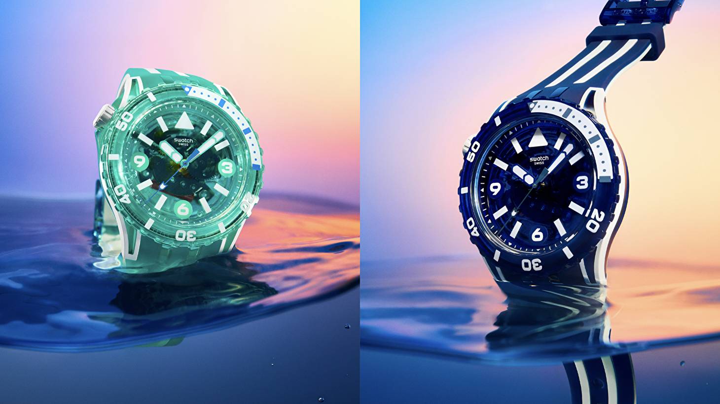 Новая коллекция Swatch SCUBAQUA 