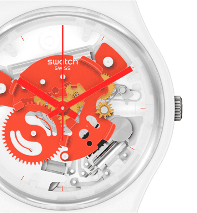 Наручные часы Swatch TIME TO RED SMALL