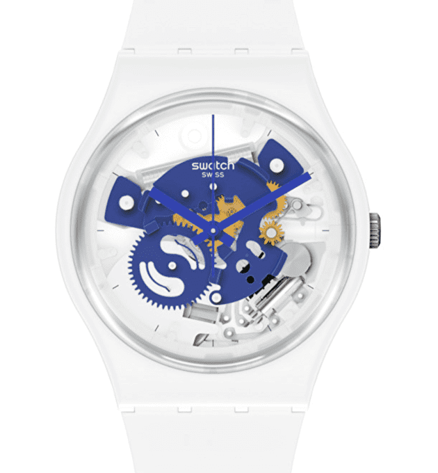 Наручные часы Swatch TIME TO BLUE SMALL