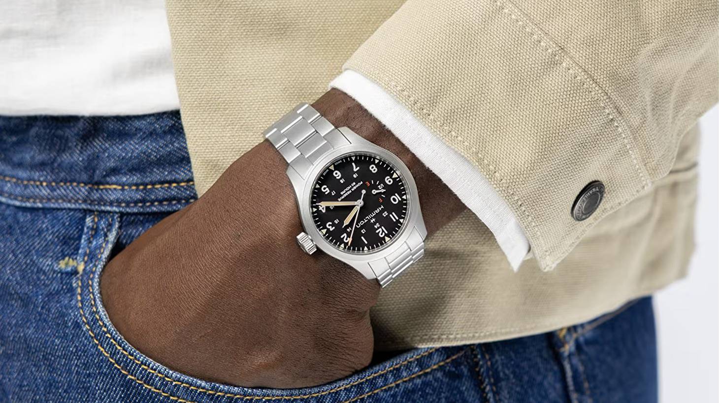 КHAKI FIELD MECHANICAL POWER RESERVE: инновационная новинка от Hamilton