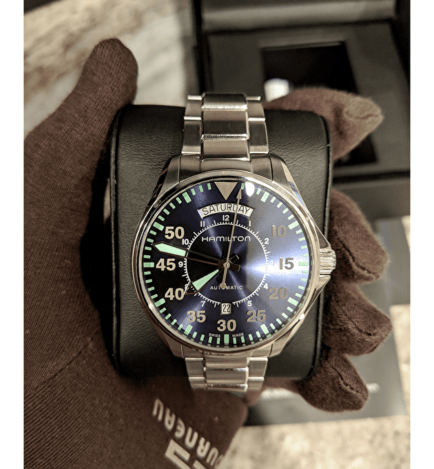 Наручные часы Hamilton Khaki Aviation Pilot Day Date Auto