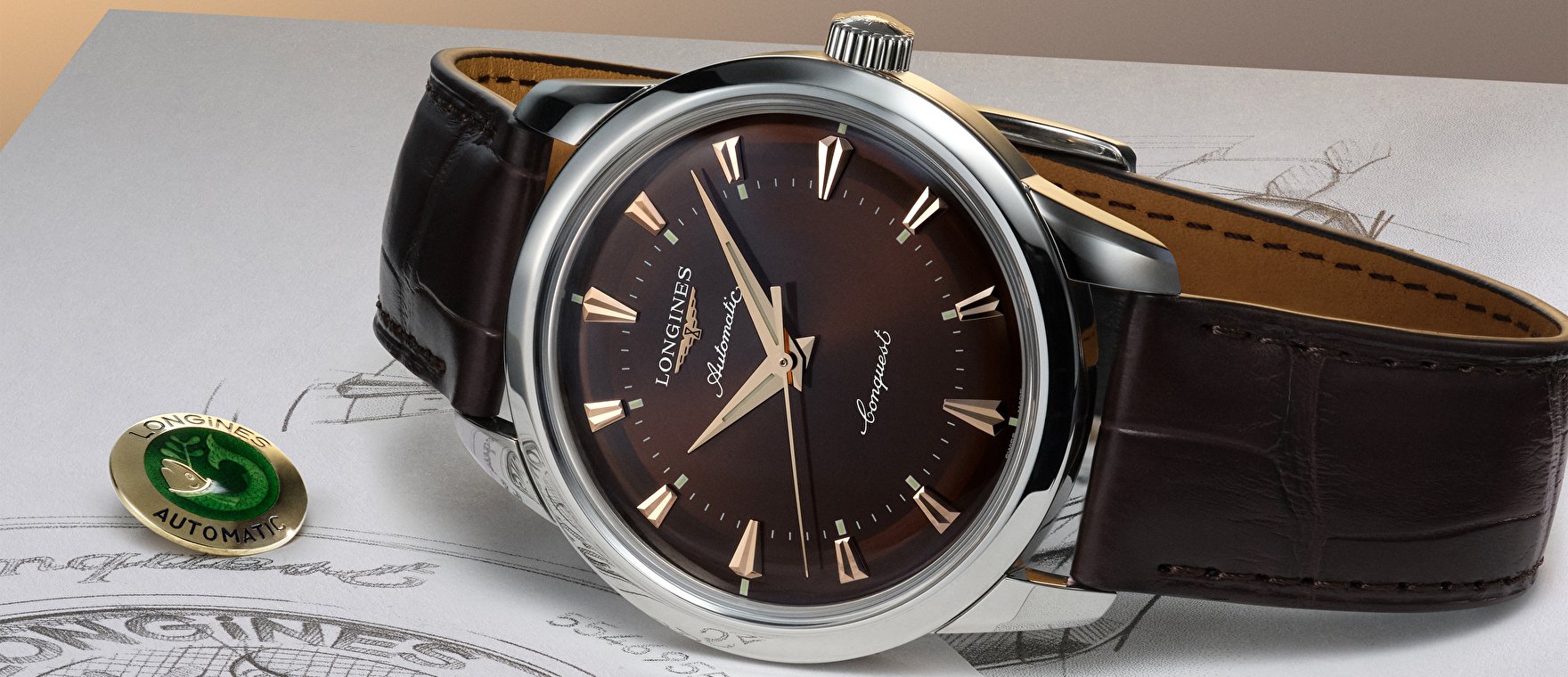 LONGINES CONQUEST HERITAGE: новые оттенки легендарной коллекции