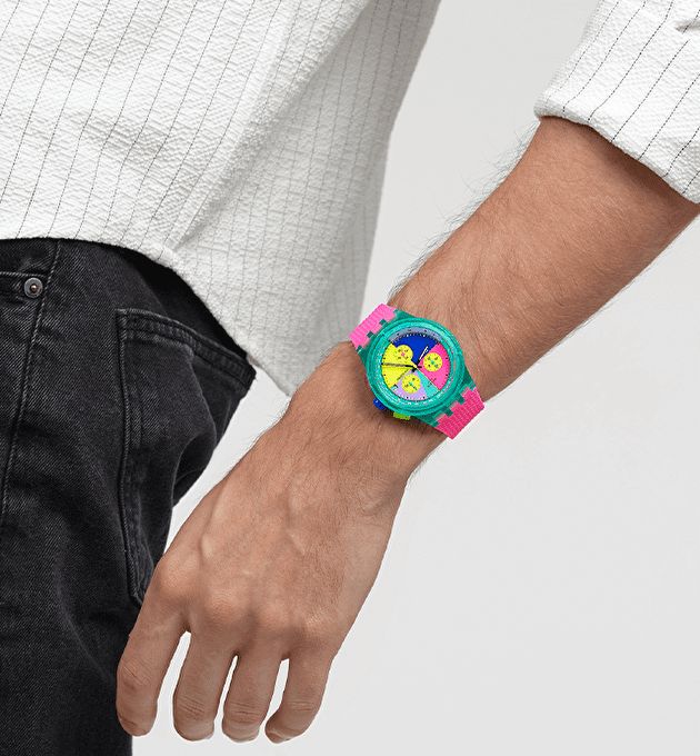 Наручные часы SWATCH NEON FLASH ARROW