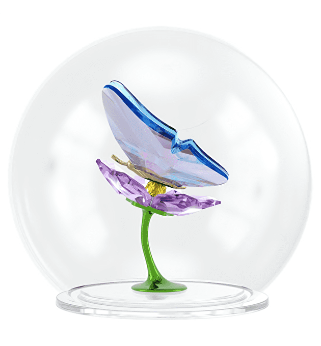 Фигурка Glass Ball Butterfly and Flower