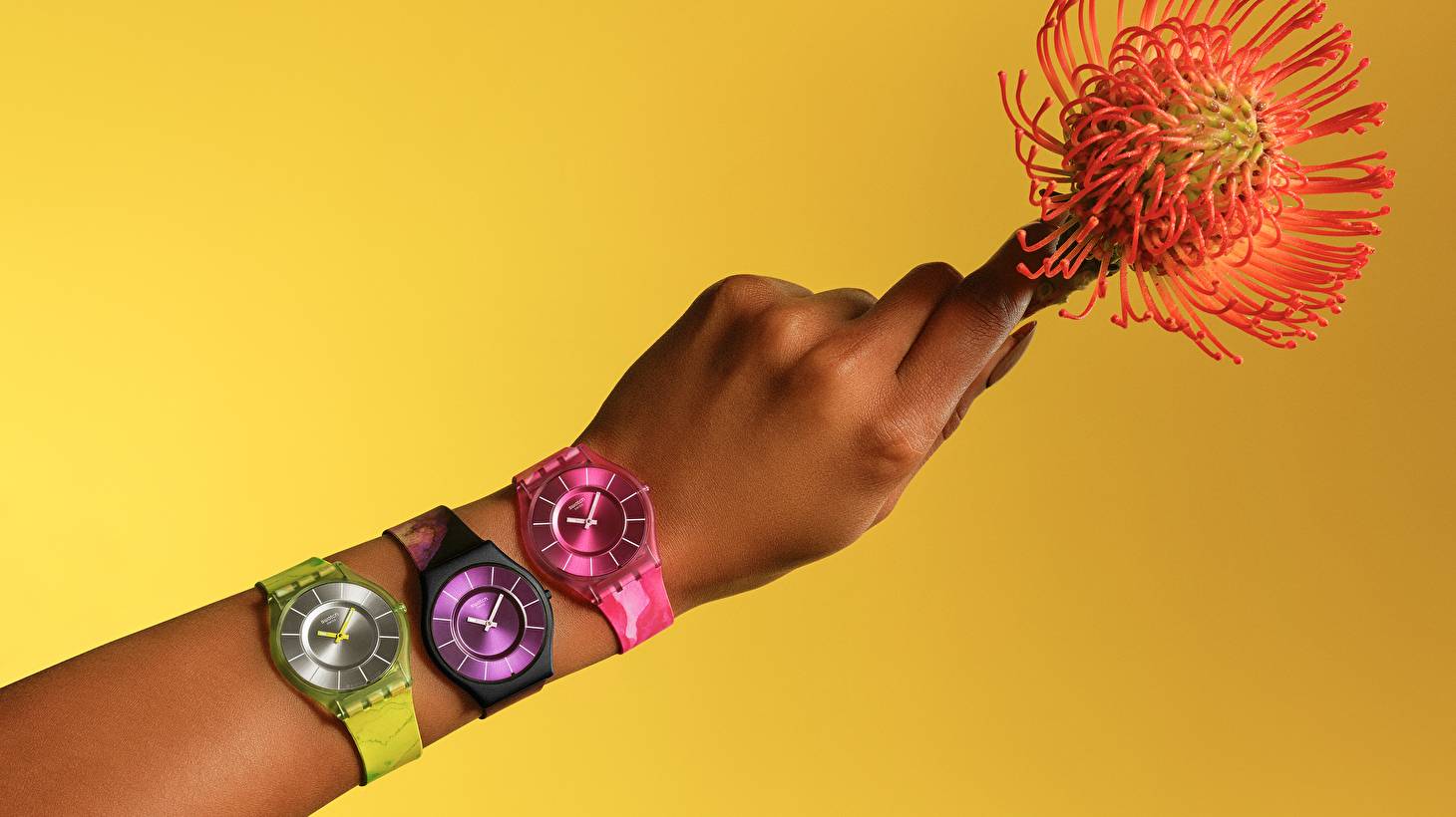 Swatch PAINTED PARADISE - живите ярко!