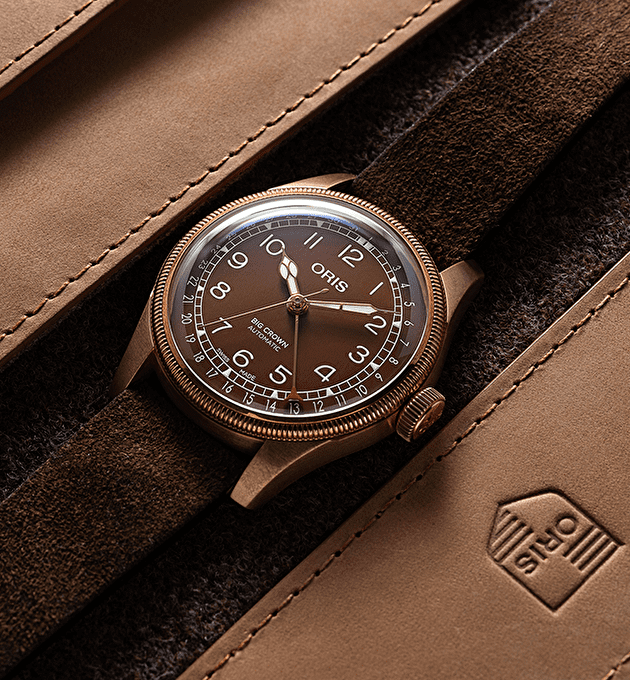 Наручные часы Big Crown Bronze Pointer Date