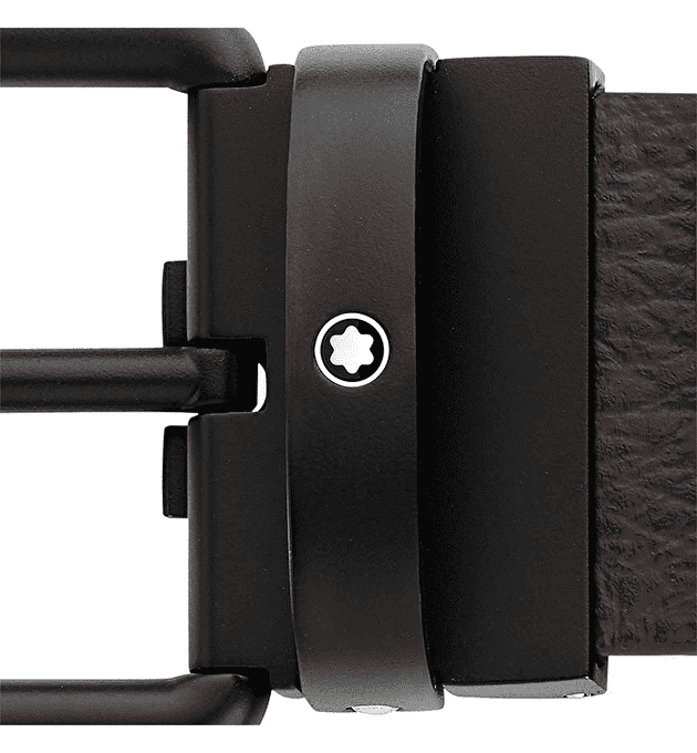 Двусторонний кожаный ремень Grain