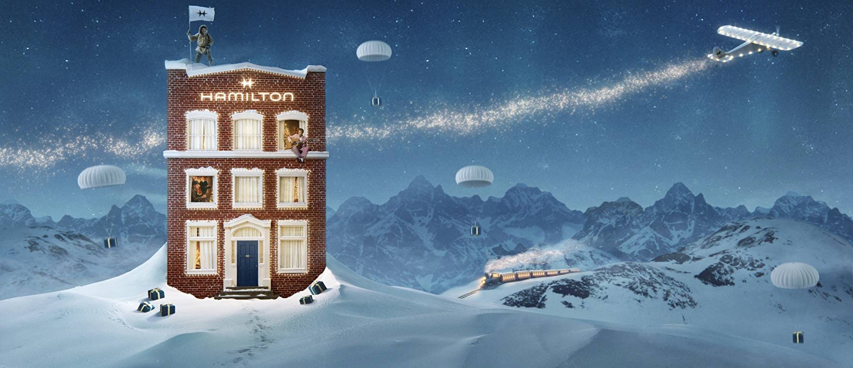 Hamilton открывает праздничный сезон 