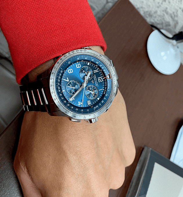 Наручные часы Hamilton Khaki Aviation X-Wind Gmt Chrono Quartz