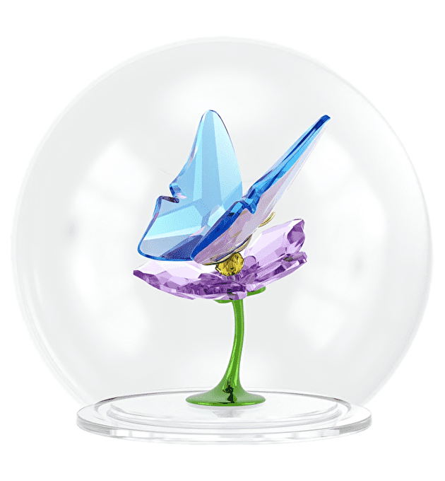 Фигурка Glass Ball Butterfly and Flower