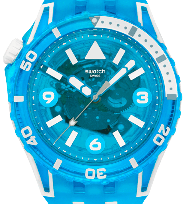 Наручные часы SWATCH SCUBAQUA BLUE FIRE