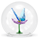 Фигурка Glass Ball Butterfly and Flower