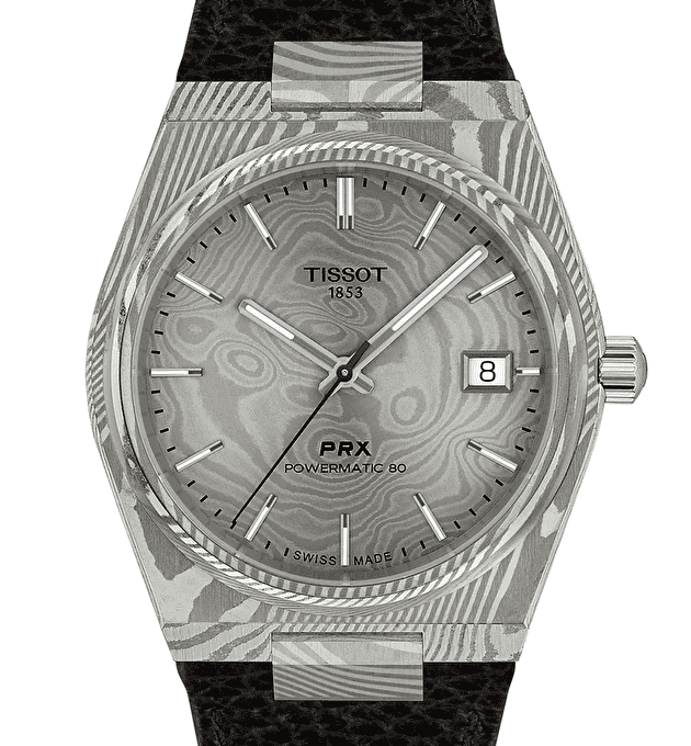 Наручные часы Tissot PRX Damascus Steel 38mm