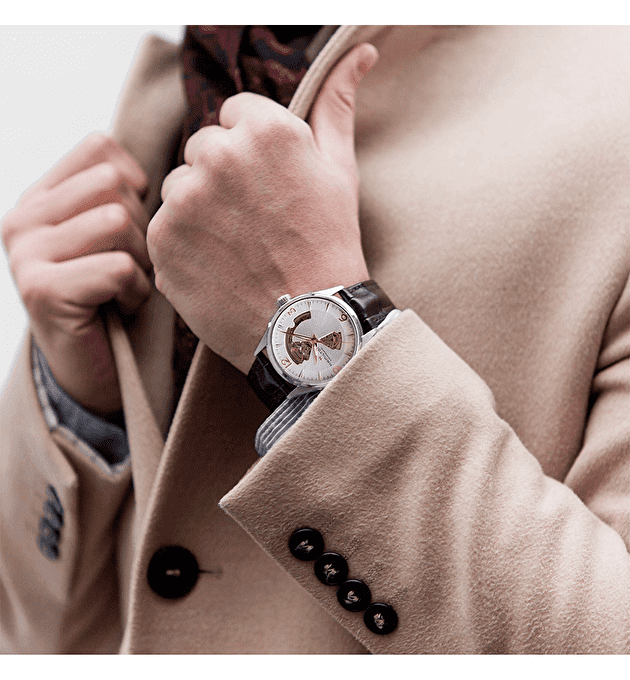 Наручные часы Hamilton Jazzmaster Open Heart Auto