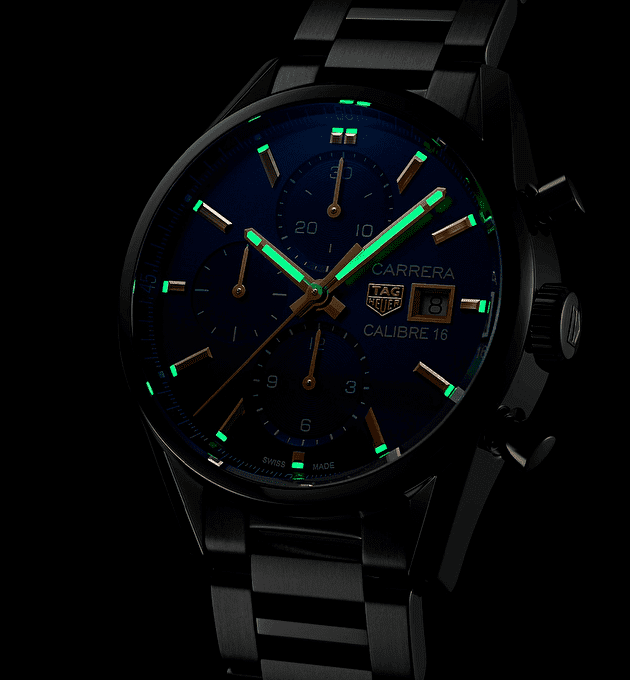 Наручные часы Tag Heuer Carrera Calibre 16 Automatic Chronograph 41 Mm