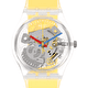 Swatch CLEARLY YELLOW STRIPED