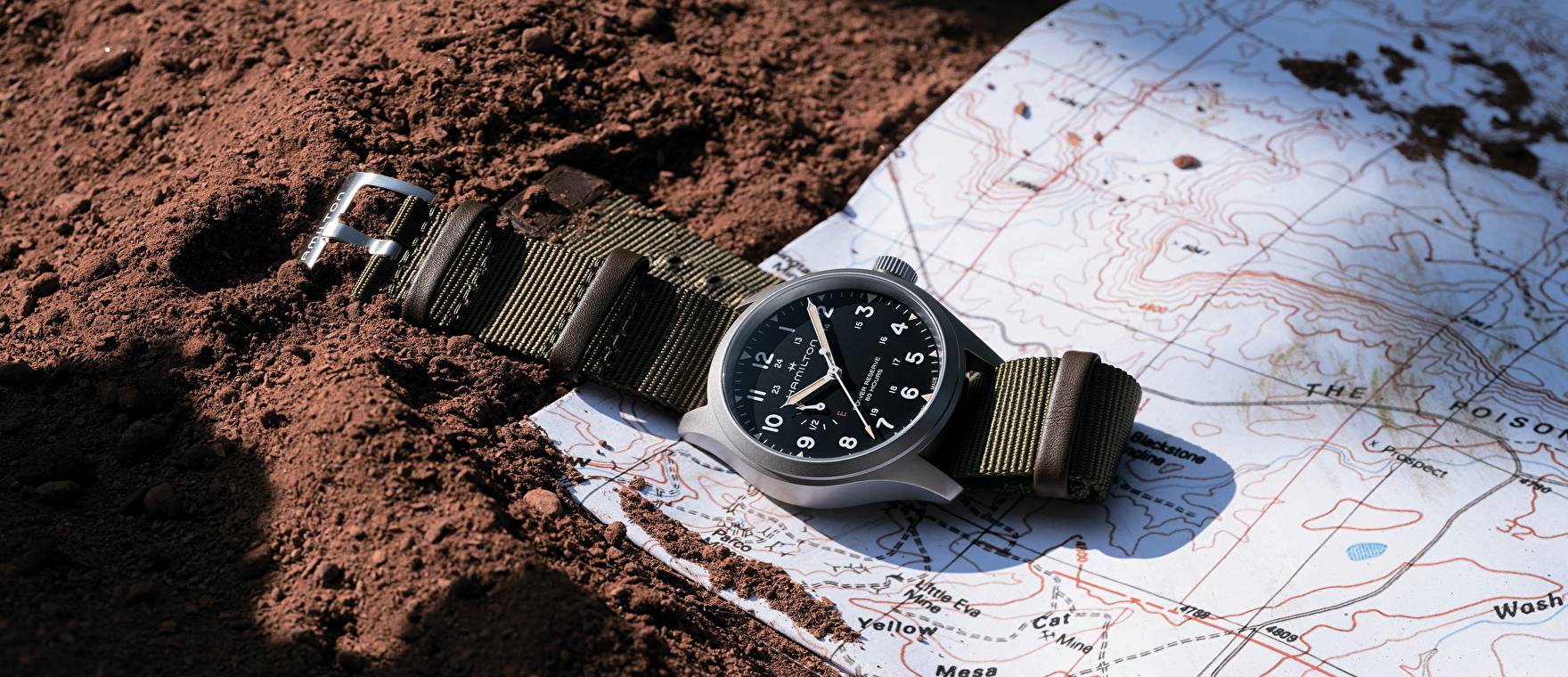 КHAKI FIELD MECHANICAL POWER RESERVE: инновационная новинка от Hamilton