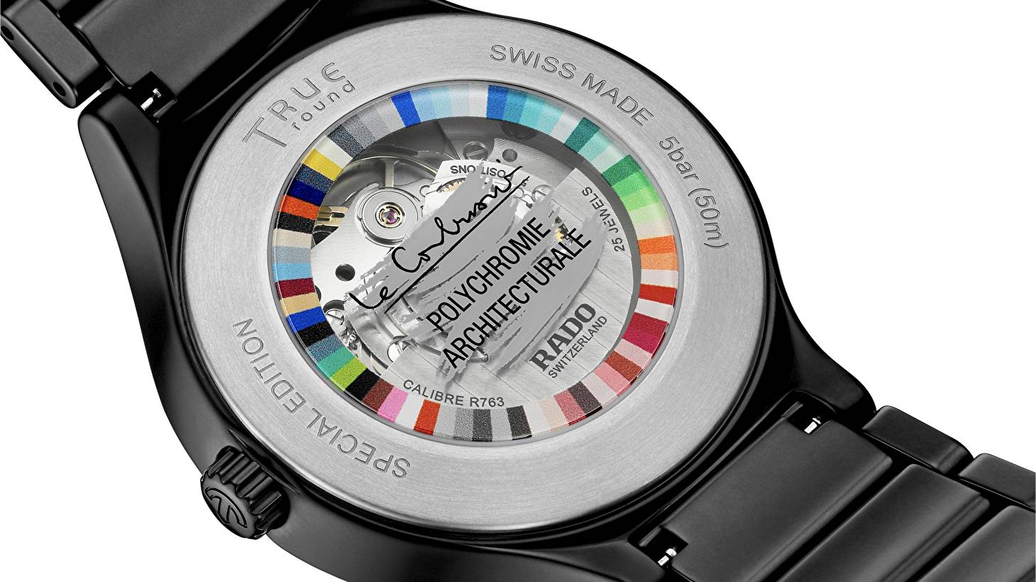 Rado True Round x Les Couleurs® Le Corbusier®
