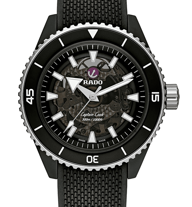 Наручные часы Rado Captain Cook High-Tech Ceramic Skeleton