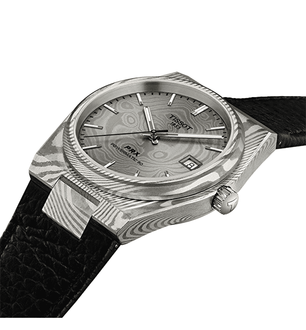 Наручные часы Tissot PRX Damascus Steel 38mm