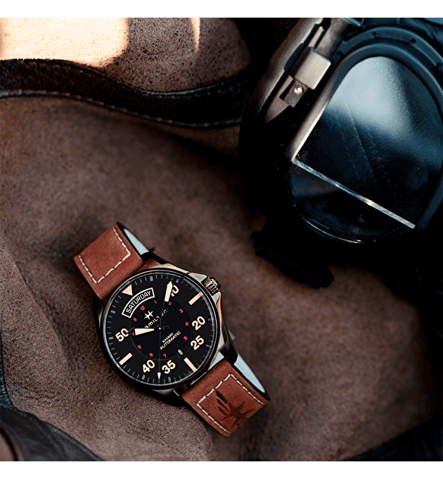 Наручные часы Hamilton Khaki Aviation Pilot Day Date Auto
