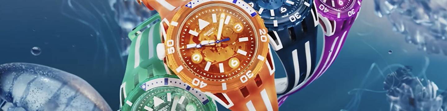 Новая коллекция Swatch SCUBAQUA 