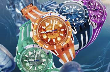 Новая коллекция Swatch SCUBAQUA 
