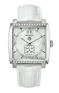 Наручные часы Monaco Grande Date Diamond Bezel And Diamond Dial 37 Mm